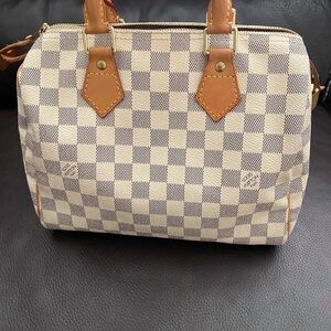 Louis Vuitton Speedy 25 - Damier Azur - Authentic
